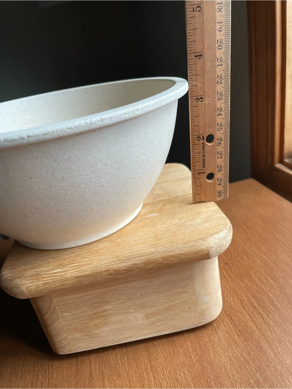 Pampered Chef Bamboo Fiber Mixing Bowl 7.5